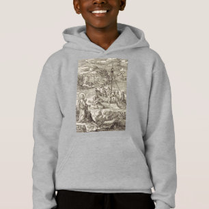 Jesus läuft auf dem Wasser Hoodie