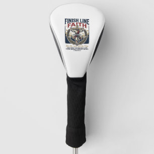 Jesus läuft Marathon Vintage-Shirt Christlich Gra Golf Headcover
