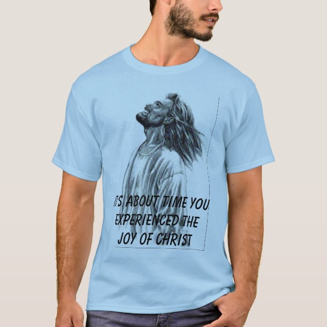 Jesus_laughing, ist es über die youexperienced T-Shirt (Vorderseite)
