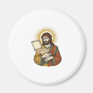 Jesus Leere Pizzaschachtel Kühlschrank Verrat Food Magnet