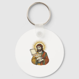 Jesus Leere Pizzaschachtel Kühlschrank Verrat Food Schlüsselanhänger