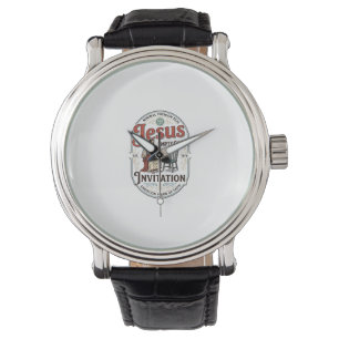 Jesus Leerer Stuhl Einladung Jesus Leerer Stuhl Ei Armbanduhr