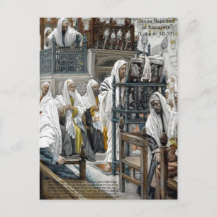 Jesus lehnte bei Nazareth Postcard ab Postkarte
