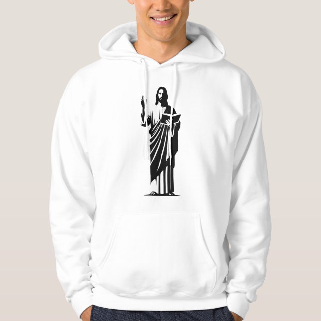 Jesus lehren hoodie (Vorderseite)