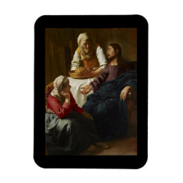 Jesus lehrt Maria und Martha Magnet