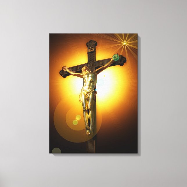 Jesus Leinwanddruck (Vorderseite)