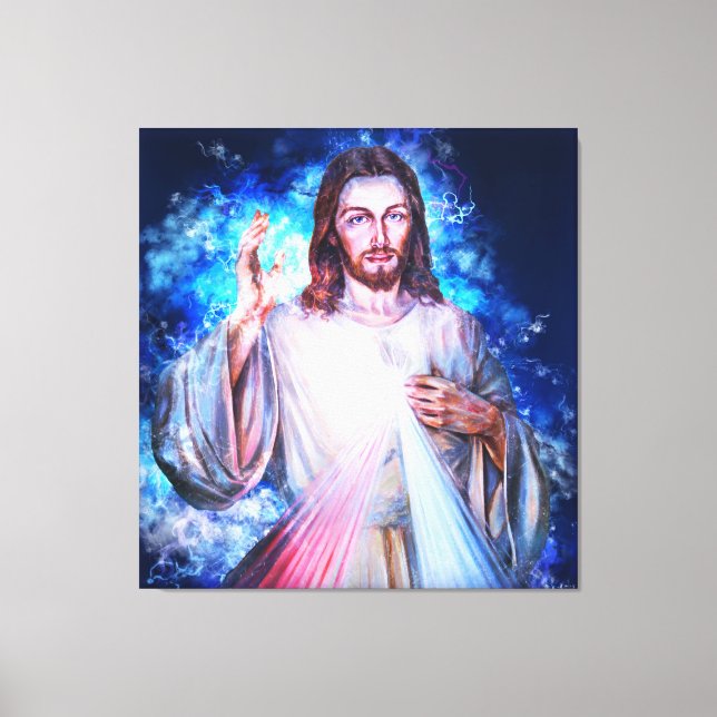 Jesus Leinwanddruck (Vorderseite)