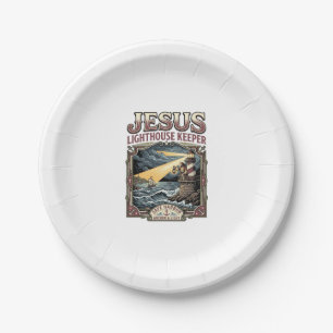 Jesus Leuchtturmwärter Jesus Leuchtturmwärter Ch Pappteller