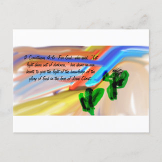 Jesus Licht der Welt Postkarte