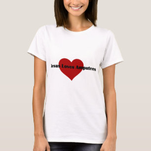 Jesus-Liebe-Amputierte T-Shirt