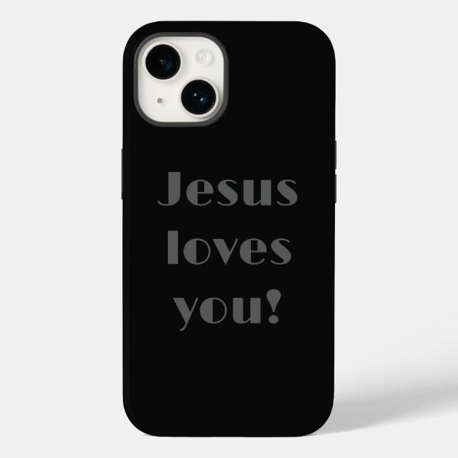Jesus Liebe dich! Fall Mate iPhone Case-Mate iPhone Hülle (Rückseite)