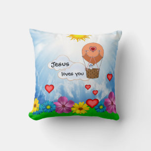 Jesus Liebe dich! Kissen