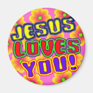 Jesus Liebe dich! Magnet
