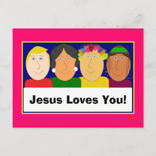 Jesus Liebe dich! Postkarte
