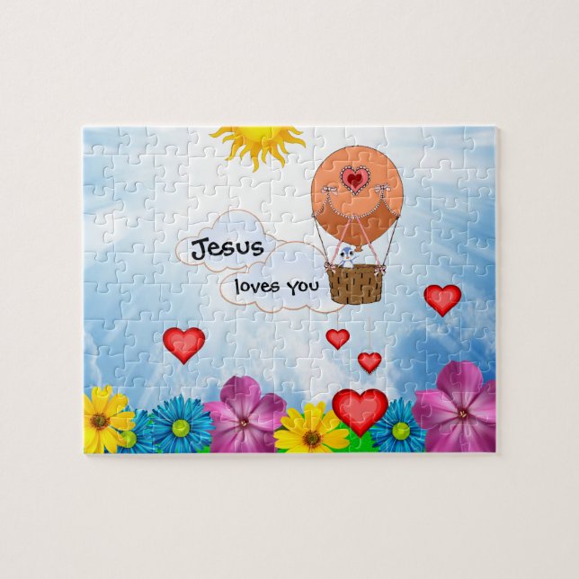 Jesus Liebe dich! Puzzle (Horizontal)
