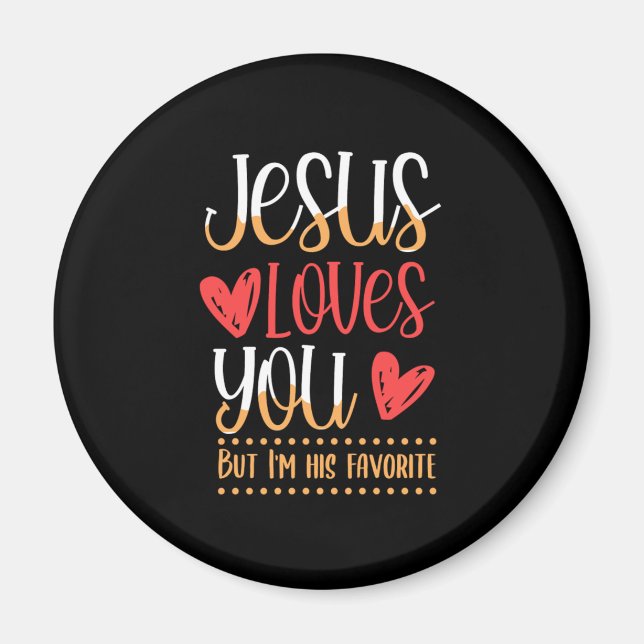 Jesus Liebe Du Gott Religion katholische Geschenke Magnet (Vorne)