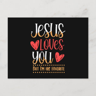 Jesus Liebe Du Gott Religion katholische Geschenke Postkarte