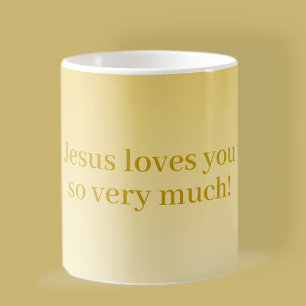 Jesus Liebe euch so sehr! Kaffeetasse