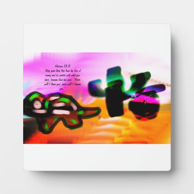 Jesus Liebe Fotoplatte (Vorderseite)