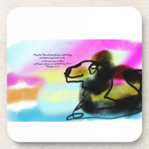 Jesus Liebe Getränkeuntersetzer