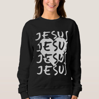 Jesus Liebe Herz Christlicher Glaube Johannes 3:16 Sweatshirt
