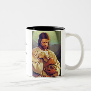 Jesus Liebe Ich 4 Zweifarbige Tasse