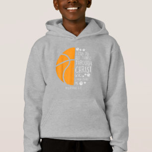 Jesus-Liebe Ich kann alles durch Christus tun Hoodie