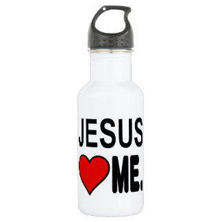 Jesus Liebe Jesus Edelstahlflasche