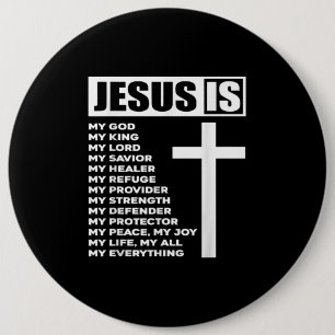 Jesus Liebe Jesus ist mein Gott, mein König, mei Button