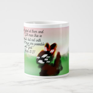 jesus liebe  Jumbo-Tasse