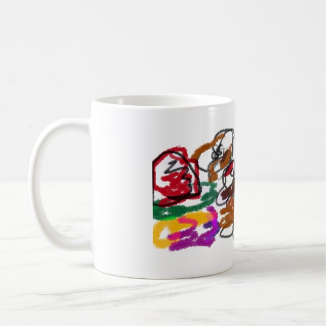 Jesus-Liebe Kaffeetasse (Links)