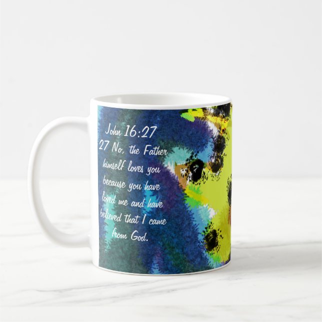 Jesus Liebe Kaffeetasse (Links)