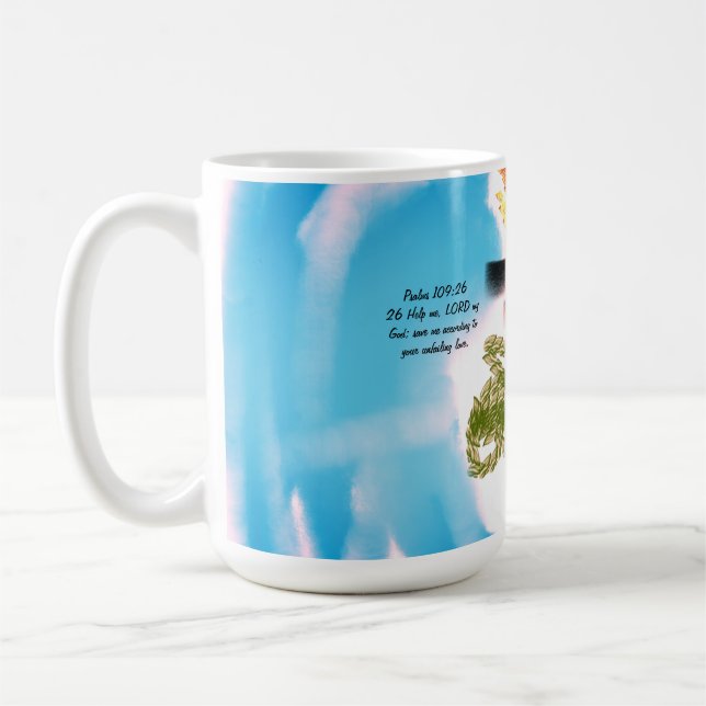 Jesus Liebe Kaffeetasse (Links)