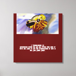 Jesus Liebe Leinwanddruck