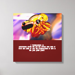 Jesus Liebe Leinwanddruck