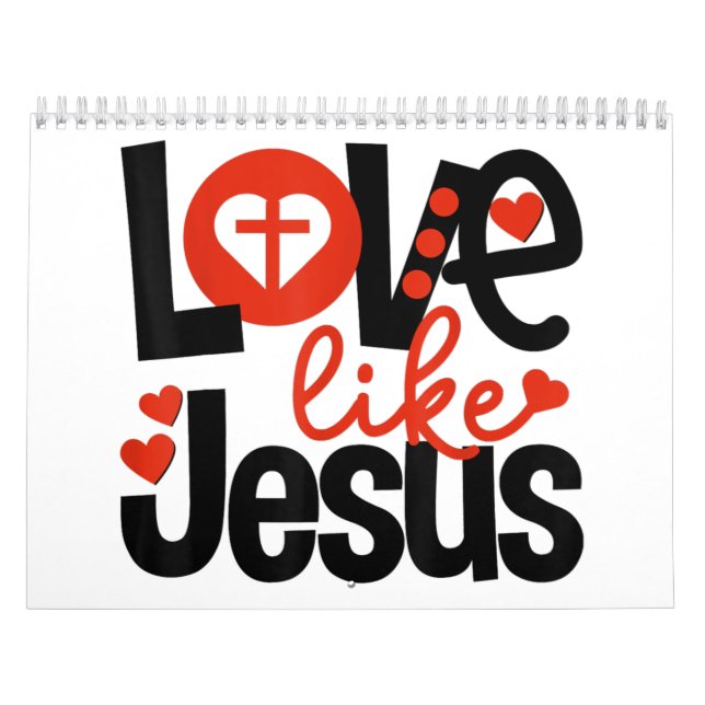Jesus-Liebe| Liebe wie Jesus Kalender (Titelbild)