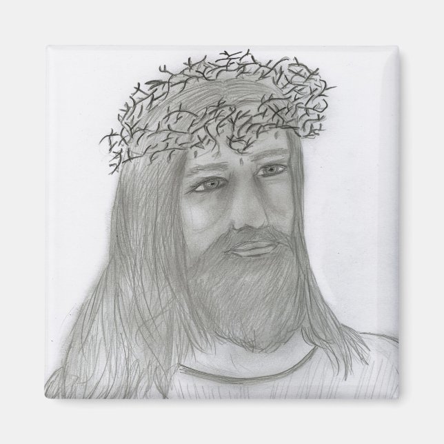 Jesus Liebe Magnet (Vorne)