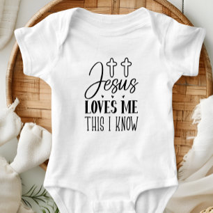 Jesus Liebe Me Baby Bodysuit Strampler