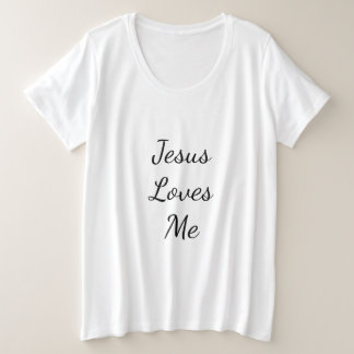 Jesus Liebe Me Plus T - Shirt