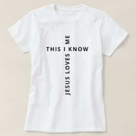 Jesus Liebe Me White T-Shirt