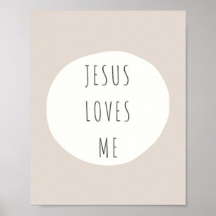 Jesus Liebe mich. Poster & Prints