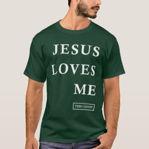 Jesus Liebe mir, dass ich Christliches Sprichwort T-Shirt