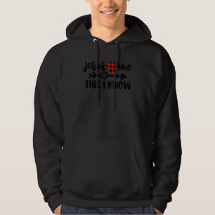 Jesus Liebe mir Dies ich kenne Christus religiöse Hoodie