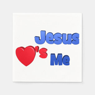 Jesus Liebe mir Serviette