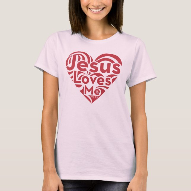Jesus Liebe mir Shirt (Vorderseite)