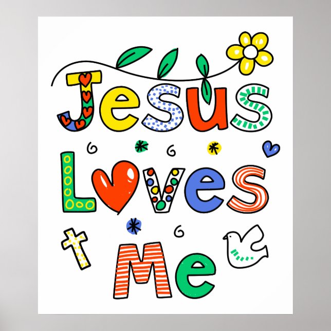 Jesus Liebe Poster (Vorne)
