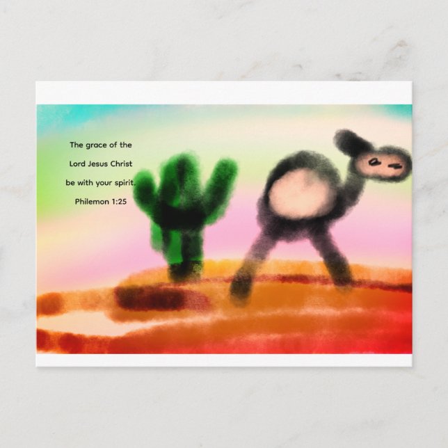 jesus liebe  postkarte (Vorderseite)