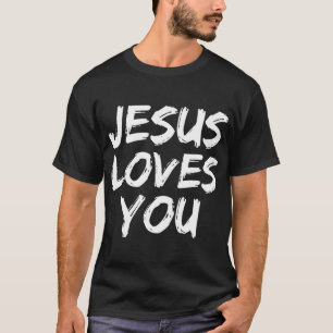 Jesus Liebe Sie für Frauen lieben Christlichen Gla T-Shirt