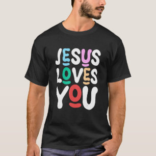 Jesus Liebe Sie glauben Glaube Kirche Evangelismus T-Shirt