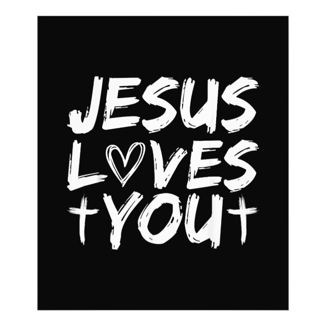 Jesus Liebe Sie Jesus Fotodruck (Vorne)
